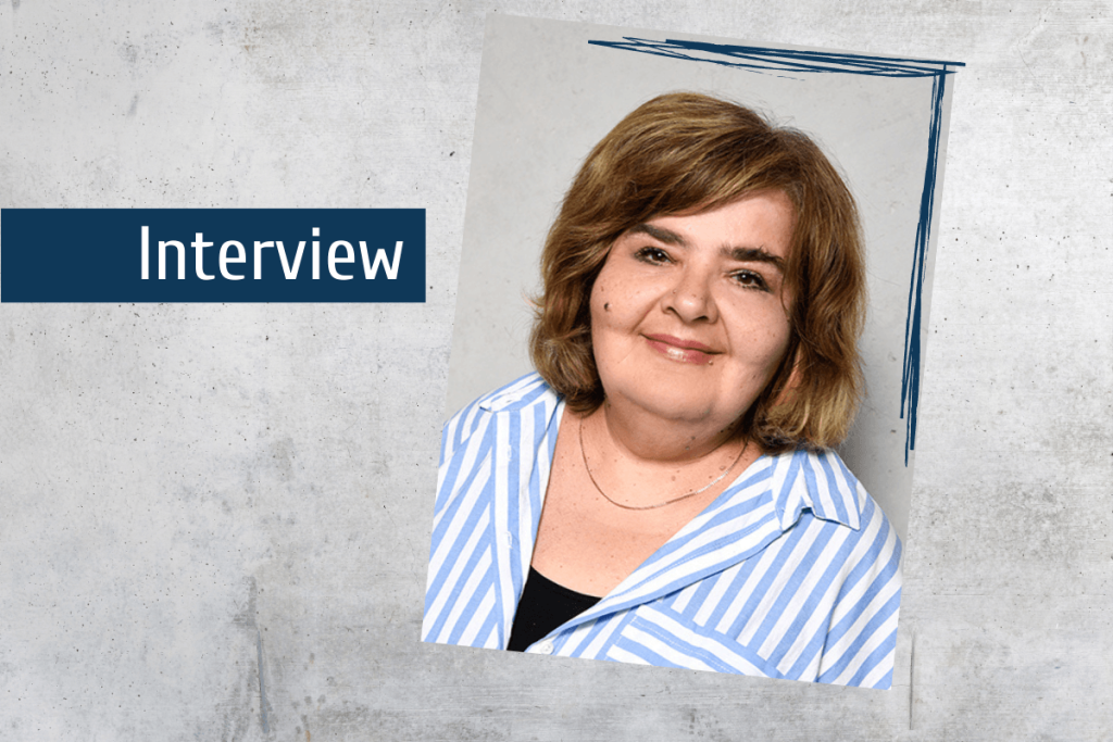 Interview mit Olena Mendeleva zur Situation in der Ukraine.